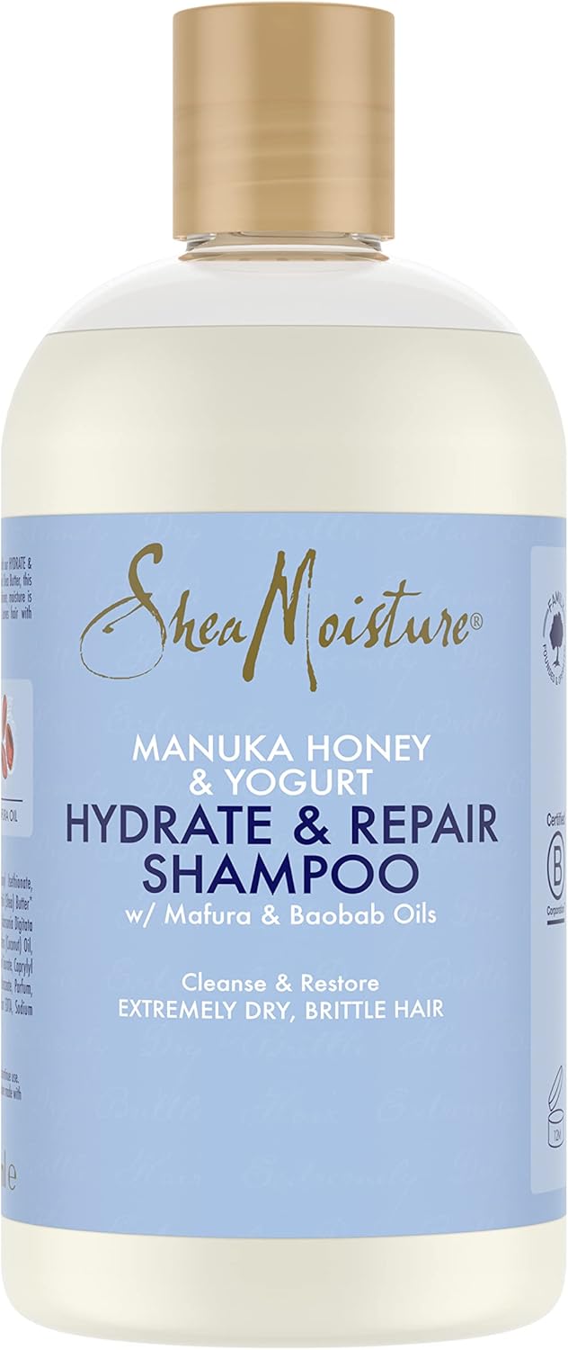 Shea Moisture Manuka Honey And Yogurt Hydrate Repair Shampoo 384ml