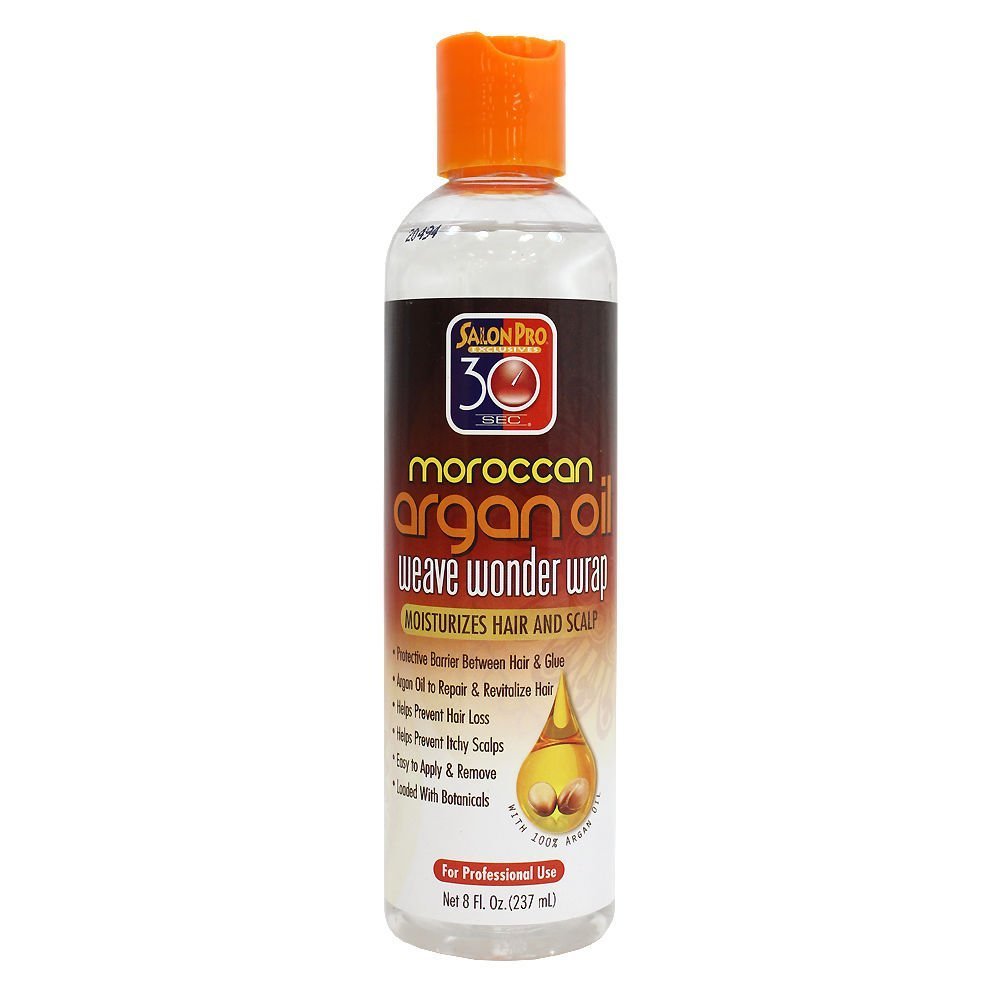 Universal Beauty Salon Pro 30 Sec Moroccan Argan Oil Weave Wonder Wrap 237ml