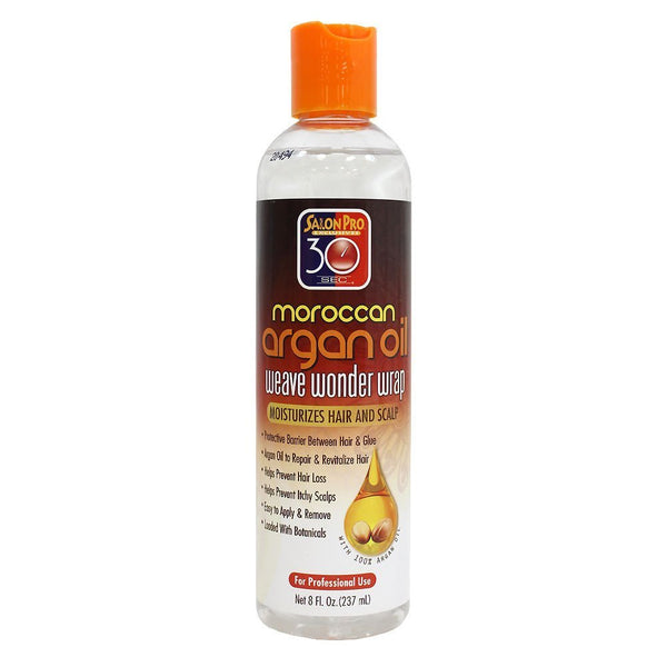 Universal Beauty Salon Pro 30 Sec Moroccan Argan Oil Weave Wonder Wrap 237ml