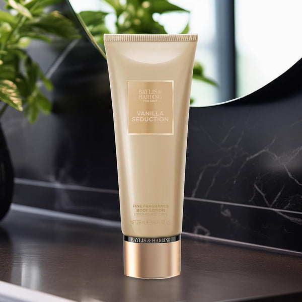 Baylis And Harding Vanilla And Seduction Fine Fragrance Body Lotion 236ml - Afro Hair Boutique