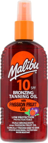 Malibu Bronzing Tanning Oil With Passion Fruit Oil SPF10 200ml