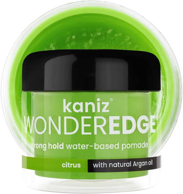 Kaniz Wonder Edge Citrus Scent Strong Hold Water Based Pomade 120ml - Afro Hair Boutique