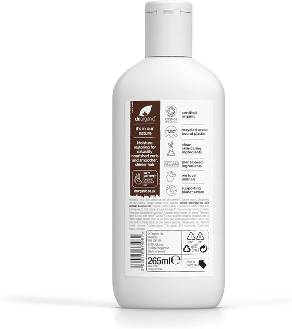 Dr Organic Organic Coconut Oil Conditioner 265ml - Afro Hair Boutique