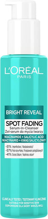 Loreal Paris Bright Reveal Spot Fading Serum In Cleanser 150ml