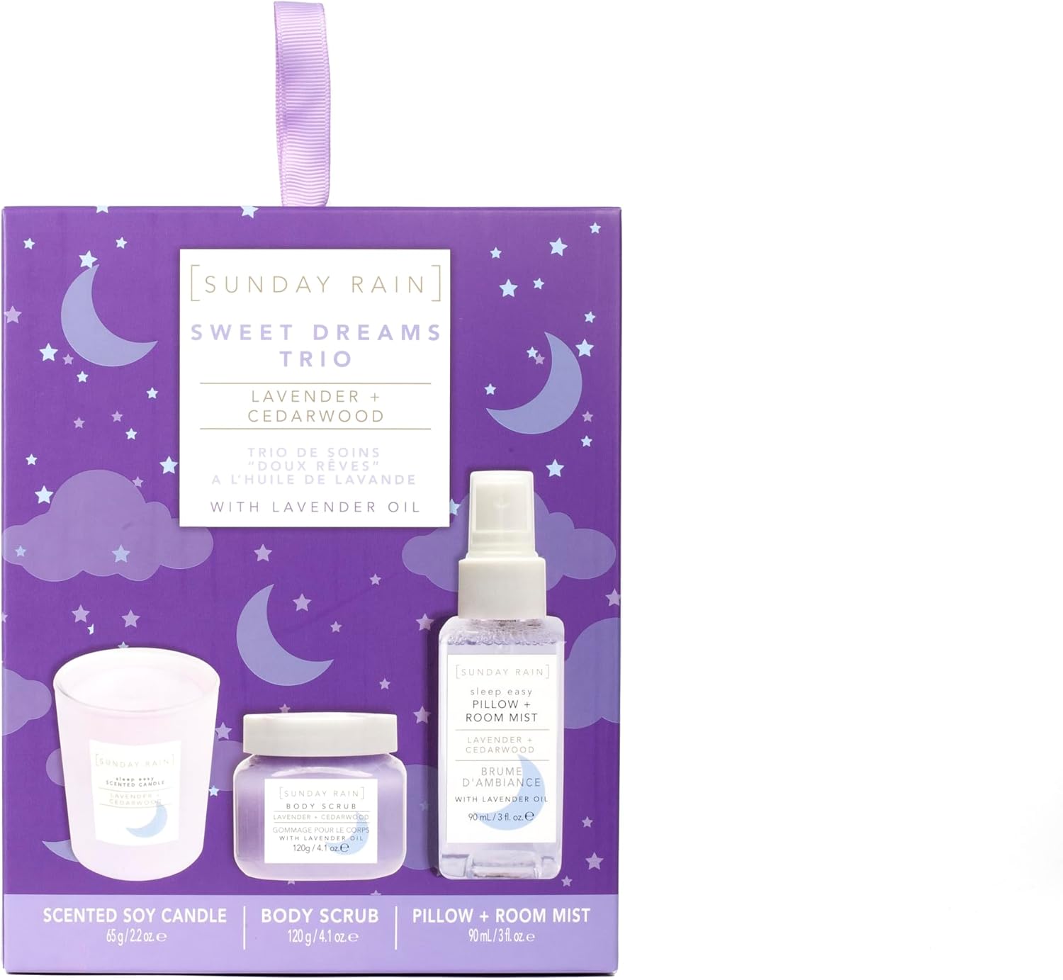 Sunday Rain Lavender And Cedarwood Sweet Dreams Trio