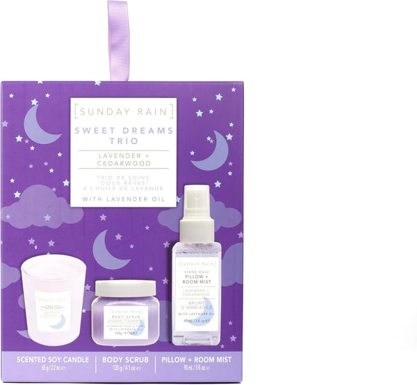 Sunday Rain Lavender And Cedarwood Sweet Dreams Trio