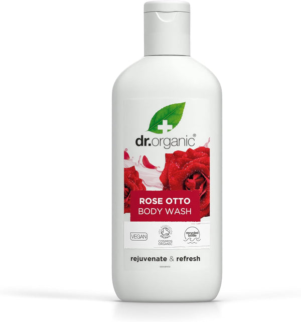 Dr Organic Bioactive Skincare Organic Rose Otto Body Wash 250ml - Afro Hair Boutique