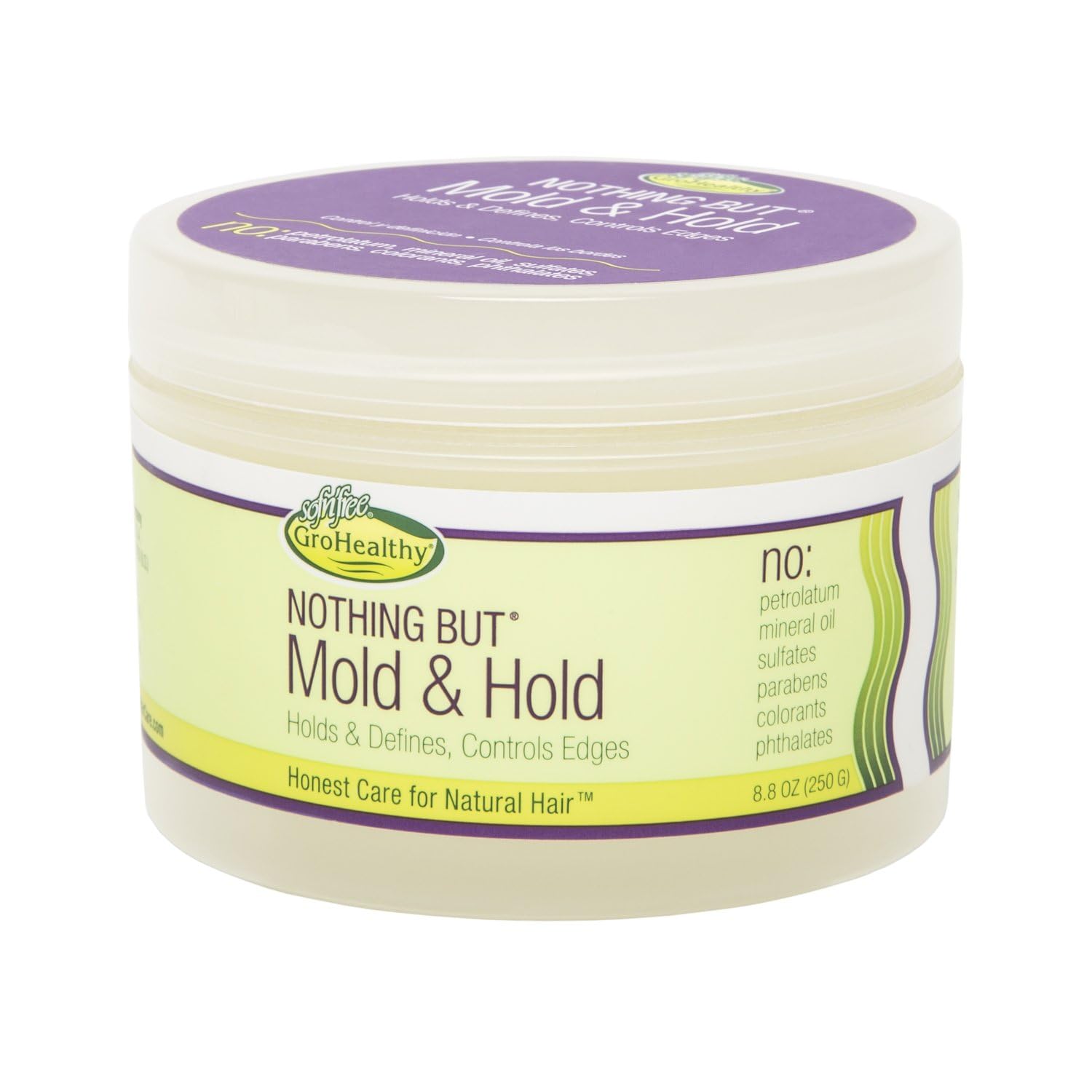 Sof N Free Gro Healthy Nothing But Mold And Hold Wax 250g