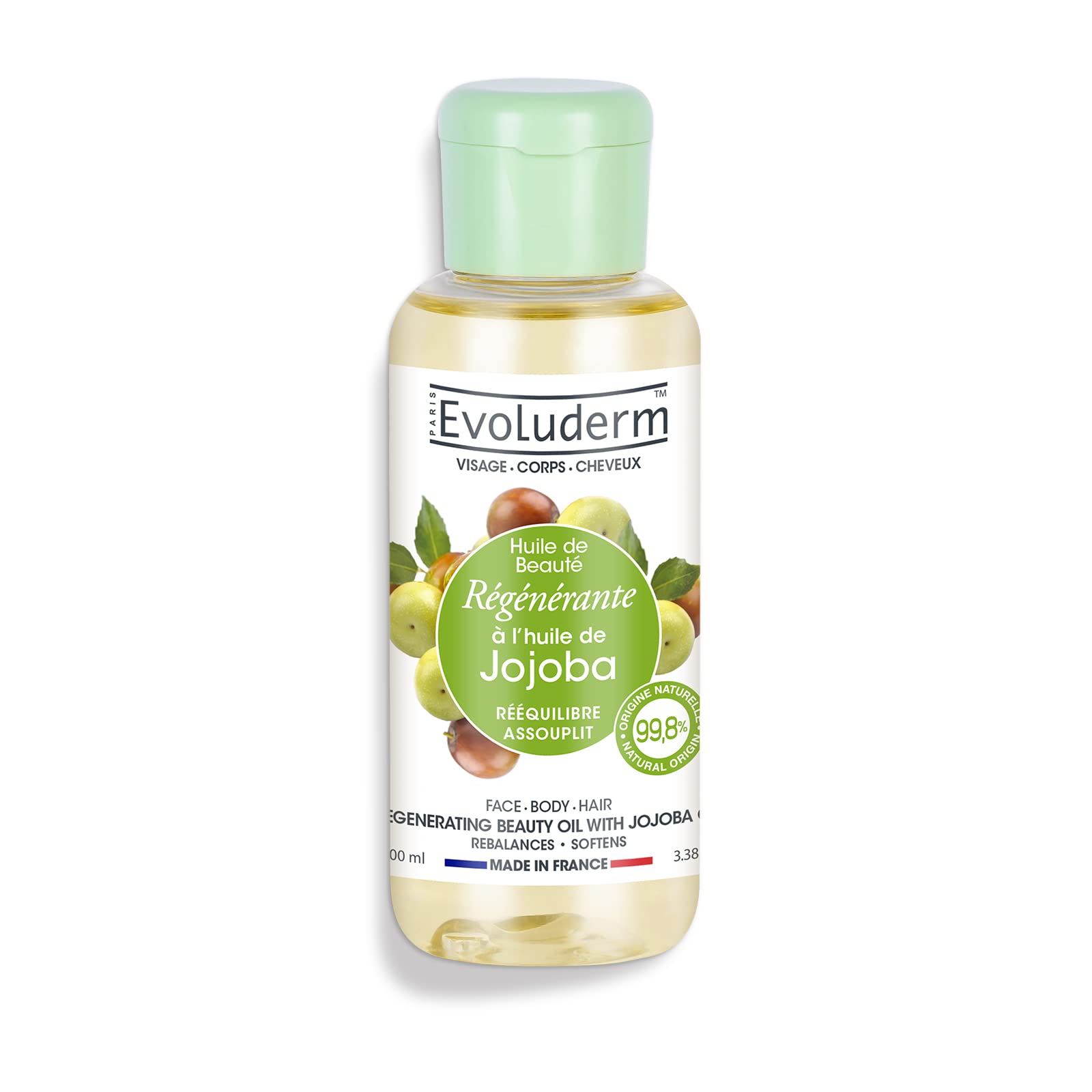 Evoluderm Jojoba Beauty Oil 100ml