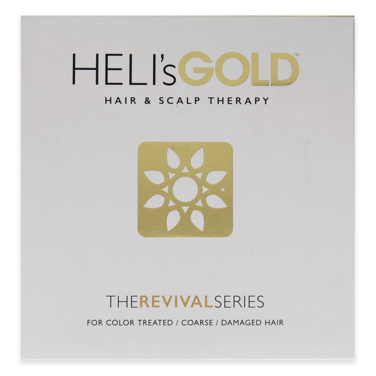 Helis Gold Hair And Scalp Therapy The Revival Series For Color Treated