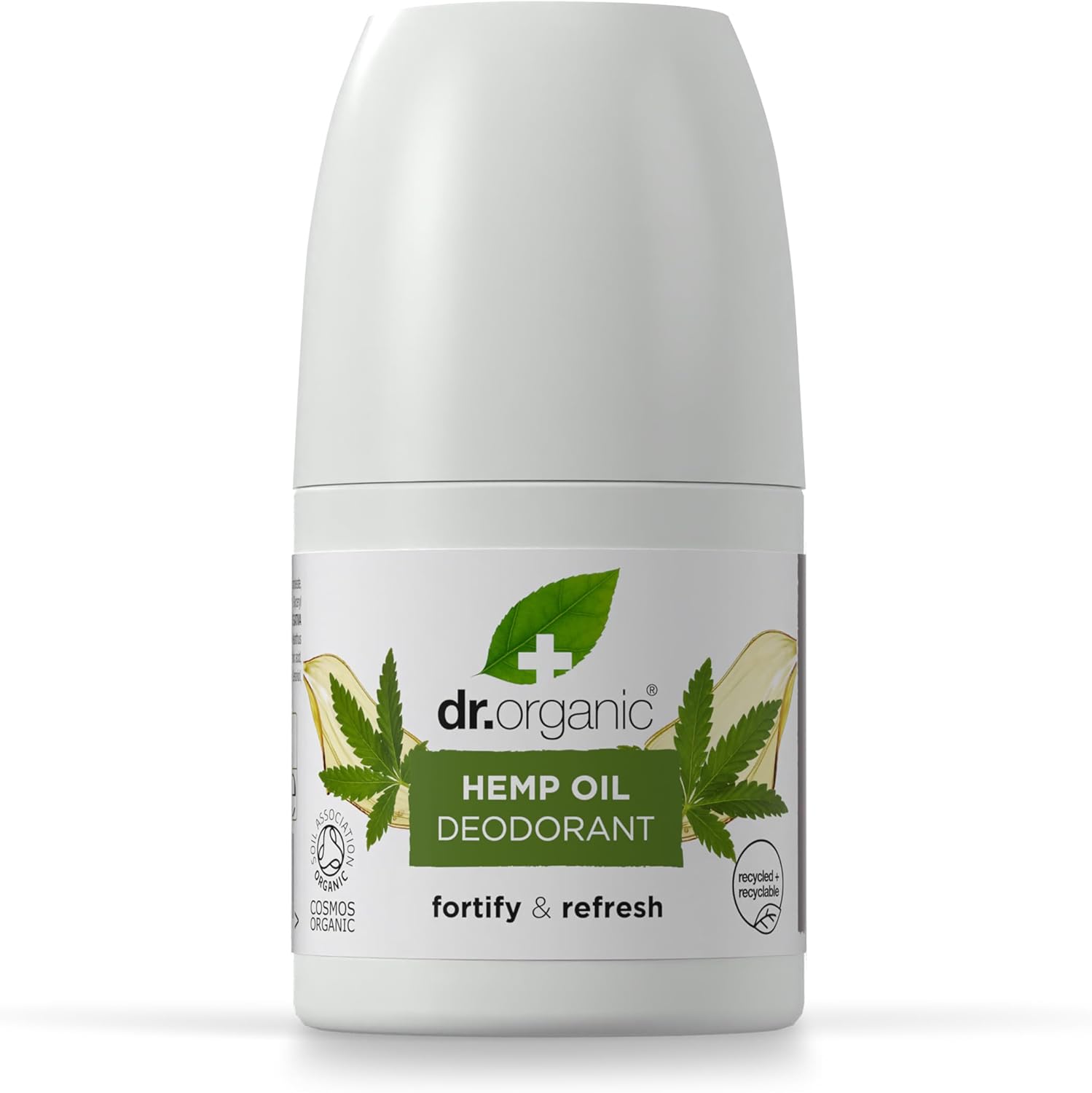 Dr Organic Bioactive Skincare Hemp Oil Deodorant Roll On 50ml