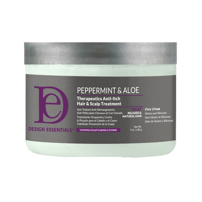 Design Peppermint And Aloe Therapeutics Anti Itch Hair And Scalp Treatment 120g