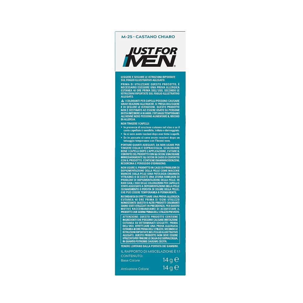 Just For Men Mustache And Beard Brush In Color Gel - Light Brown / Medium Brown - Afro Hair Boutique