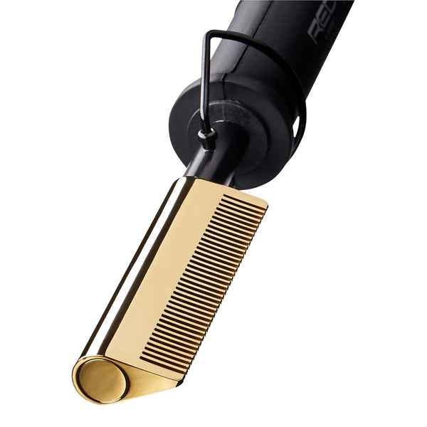 Red By Kiss Hot Styler Pressing Comb HCO7G