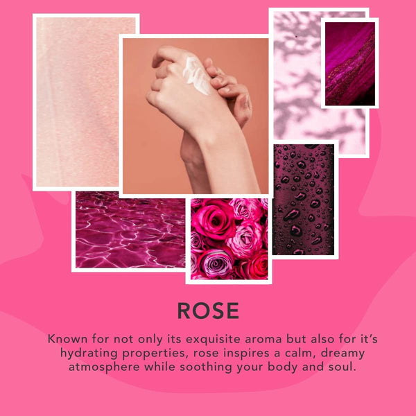 Sunday Rain Rose Exfoliating Cubes 150g