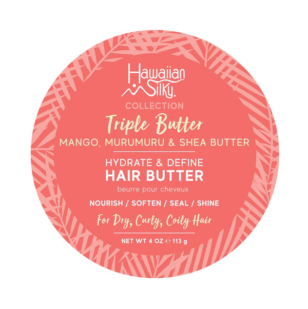 Hawaiian Silky Triple Butter Hydrate And Define Hair Butter 113g