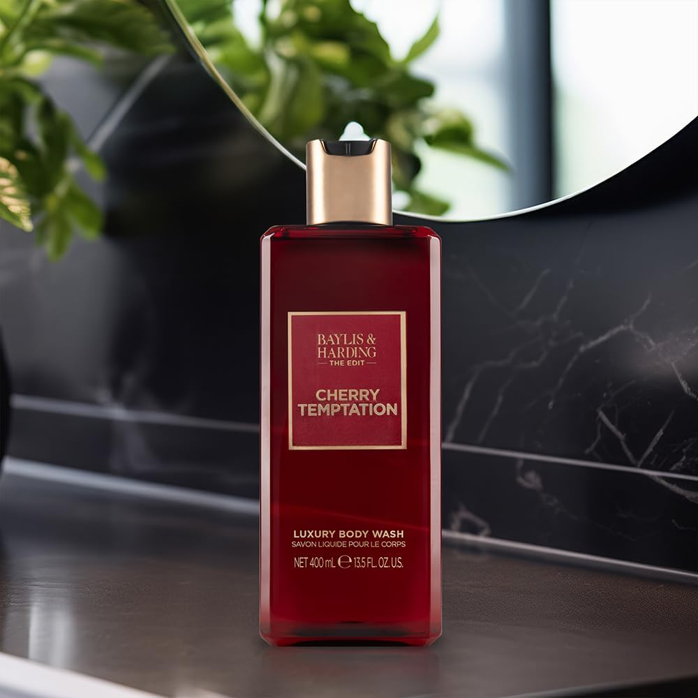 Baylis And Harding Cherry Temptation Luxury Body Wash 400ml