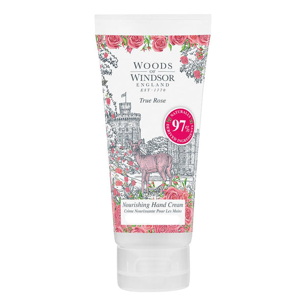Woods Of Windsor True Rose Nourishing Hand Cream 75ml - Afro Hair Boutique