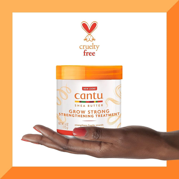 Cantu Shea Butter Grow Strong Strengthening Treatment 173g - Afro Hair Boutique