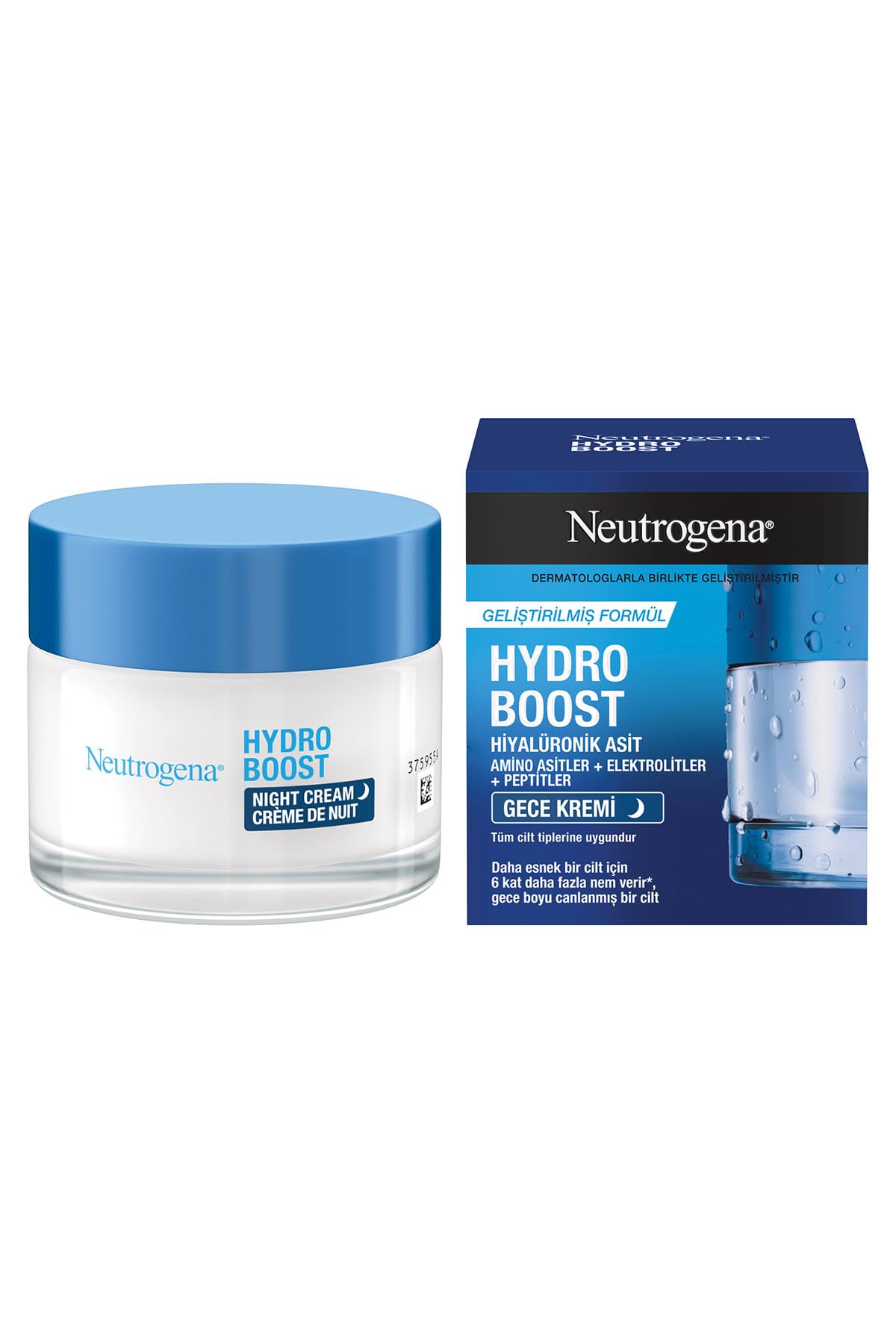 Johnson And Johnson Hydro Boost Sleeping Cream 50ml