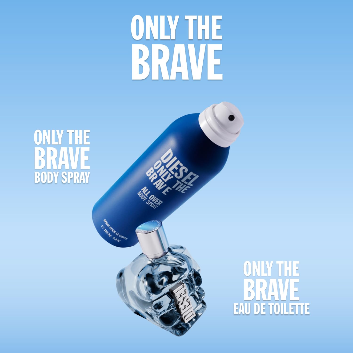 Diesel Only The Brave All Over Body Spray 200ml