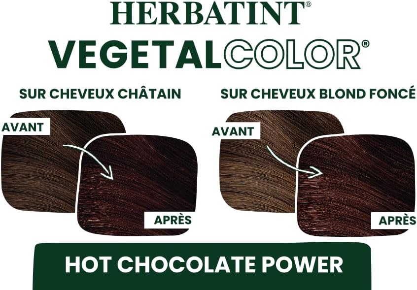 Herbatint Vegetal Organic Hair Color Hot Chocolate Power 100g
