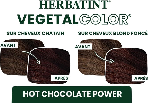 Herbatint Vegetal Organic Hair Color Hot Chocolate Power 100g