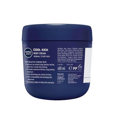 Nivea Men Cool Kick Body Lotion 400ml