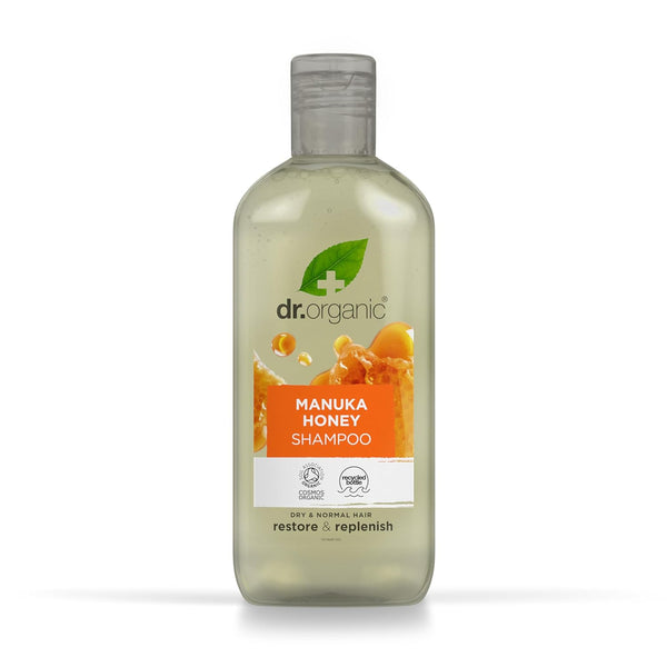 Dr Organic Restore And Replenish Manuka Honey Shampoo 265ml - Afro Hair Boutique