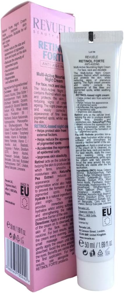 Revuele Retinol Forte Anti Ageing Nourishing Night Cream 50ml
