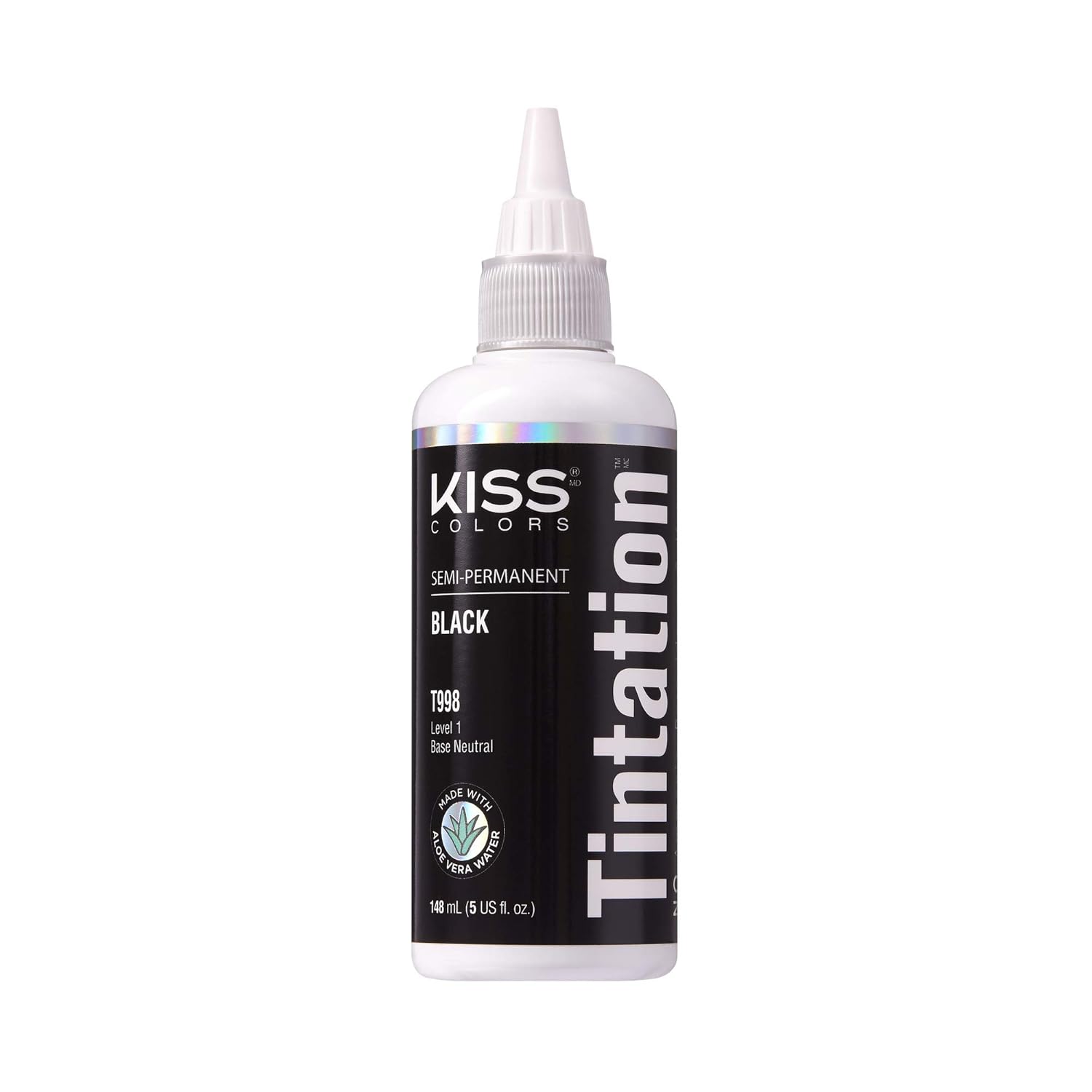 Kiss Products Kiss Colors Tintation Semi Permanent Black T998 148ml