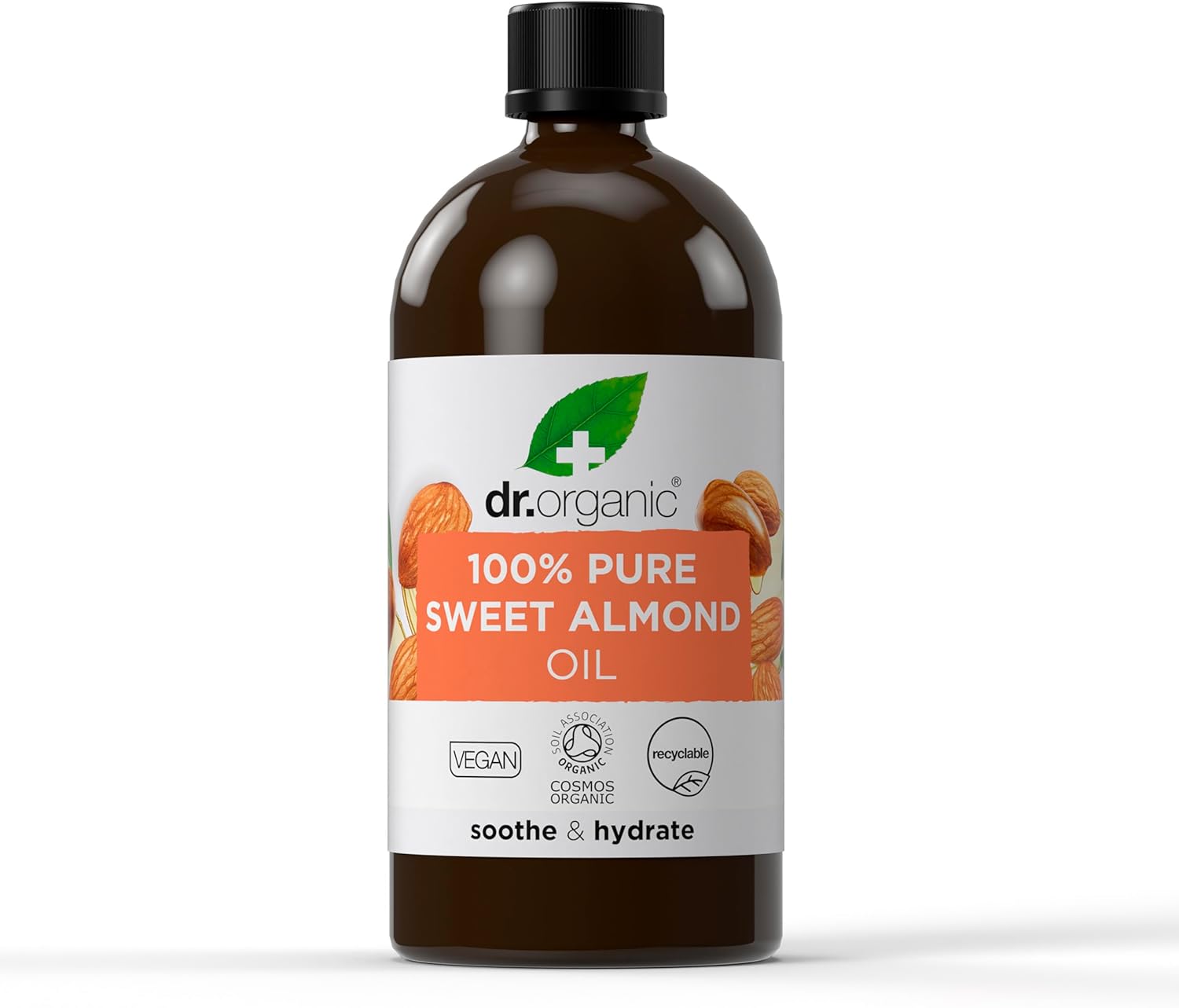 Dr Organic Soothe And Hydrate Pure Sweet Almond Oil 100ml