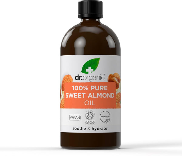 Dr Organic Soothe And Hydrate Pure Sweet Almond Oil 100ml
