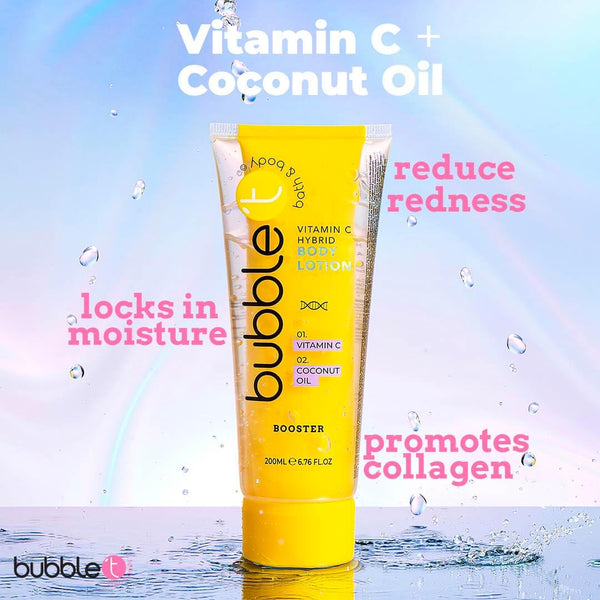 Bubble T Cosmetics Vitamin C Hybrid Booster Body Lotion 200ml