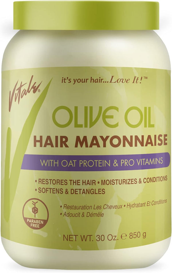 JF Labs Vitale Olive Oil Hair Mayonnaise 853g - Afro Hair Boutique