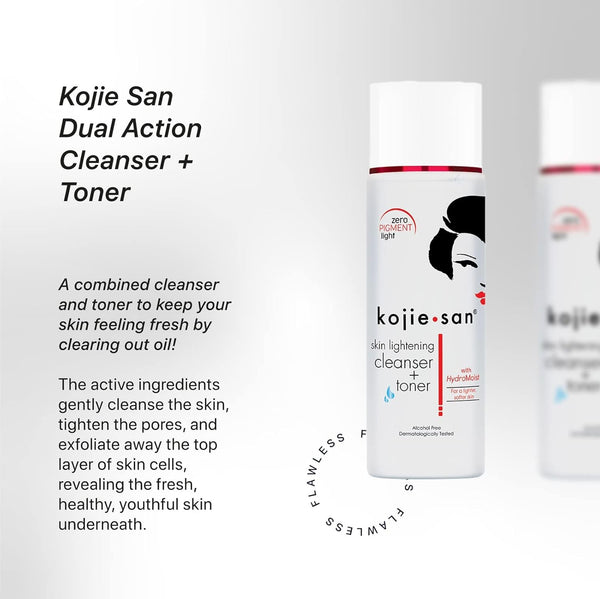 Kojie San Cleanser Plus Toner With Hydromoist 100ml