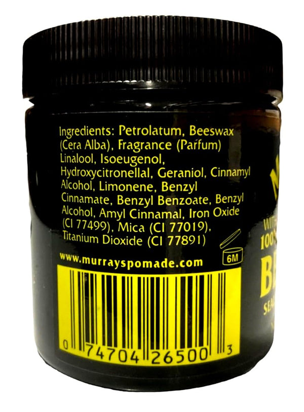 Murrays Pure Australian Black Bees Wax 114g - Afro Hair Boutique
