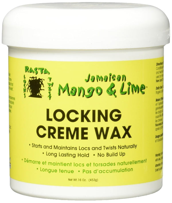 Jamaican Mango And Lime Locking Creme Wax 177ml / 473ml - Afro Hair Boutique