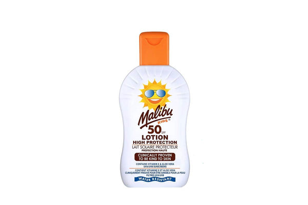 Malibu Kids High Protection Lotion SPF50 300ml / 200ml - Afro Hair Boutique