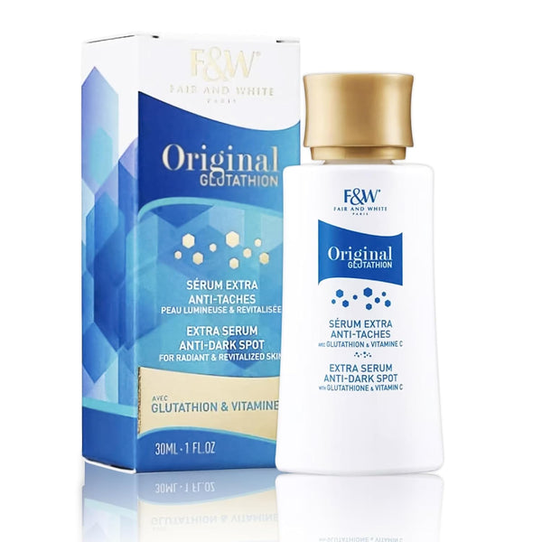 F & W Original Glutathion Anti Dark Spot Extra Serum 30ml - Afro Hair Boutique