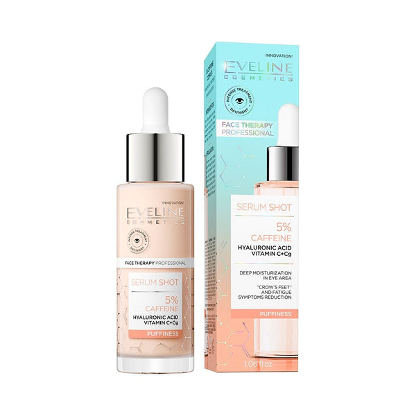 Eveline Face Therapy Caffeine Serum Shot 30ml - Afro Hair Boutique