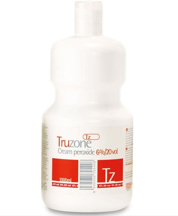 Truzone Cream Peroxide Hair Color Styling Tone Developer Bleach 250ml , 1000ml - Afro Hair Boutique