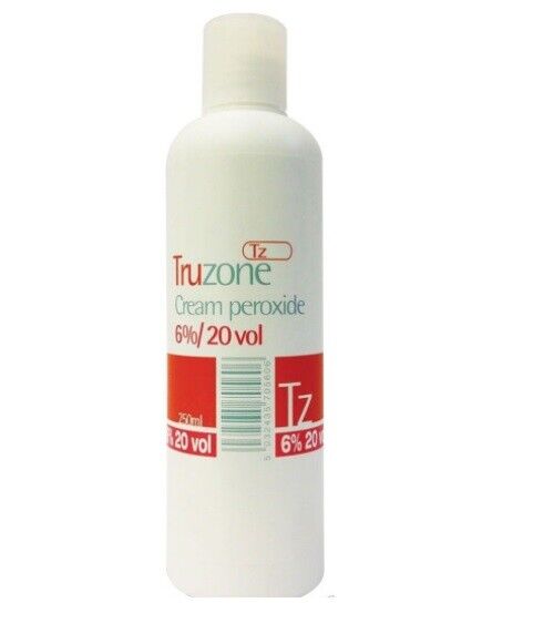Truzone Cream Peroxide Hair Color Styling Tone Developer Bleach 250ml , 1000ml - Afro Hair Boutique