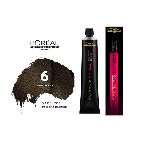 L'OREAL Dia Richesse Semi-Permanent Hair Colour Ammonia Free 50ml - All Shades - Afro Hair Boutique