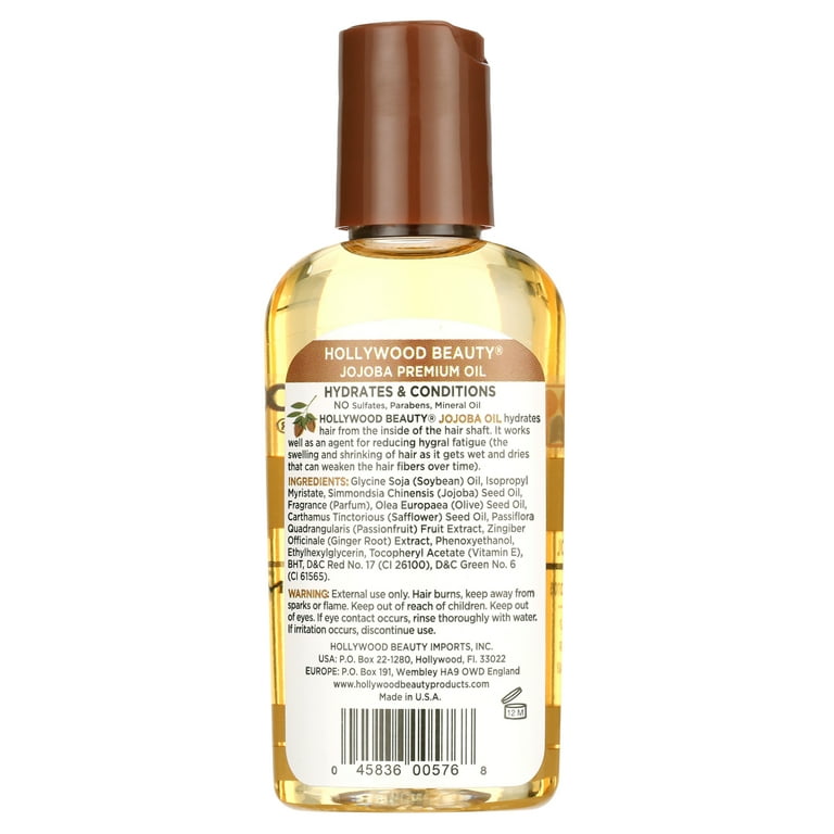 Hollywood Beauty Jojoba Oil 59ml