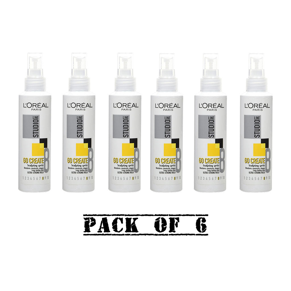 Loreal Studio Line Go Create Sculpting Spritz 150ml | Multi Packs