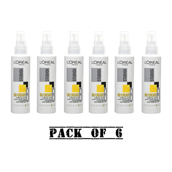 Loreal Studio Line Go Create Sculpting Spritz 150ml | Pack Of 6