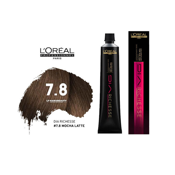 L'OREAL Dia Richesse Semi-Permanent Hair Colour Ammonia Free 50ml - All Shades - Afro Hair Boutique