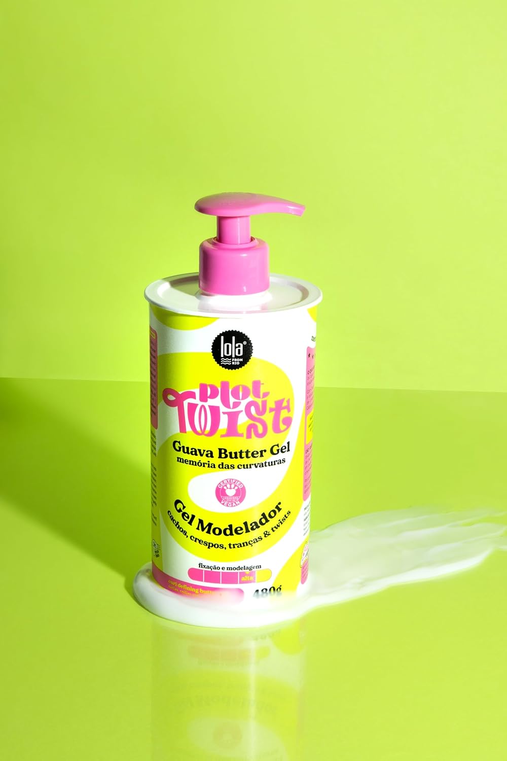 Lola Cosmetics Plot Twist Guava Butter Gel Curl Styling Cream 480g