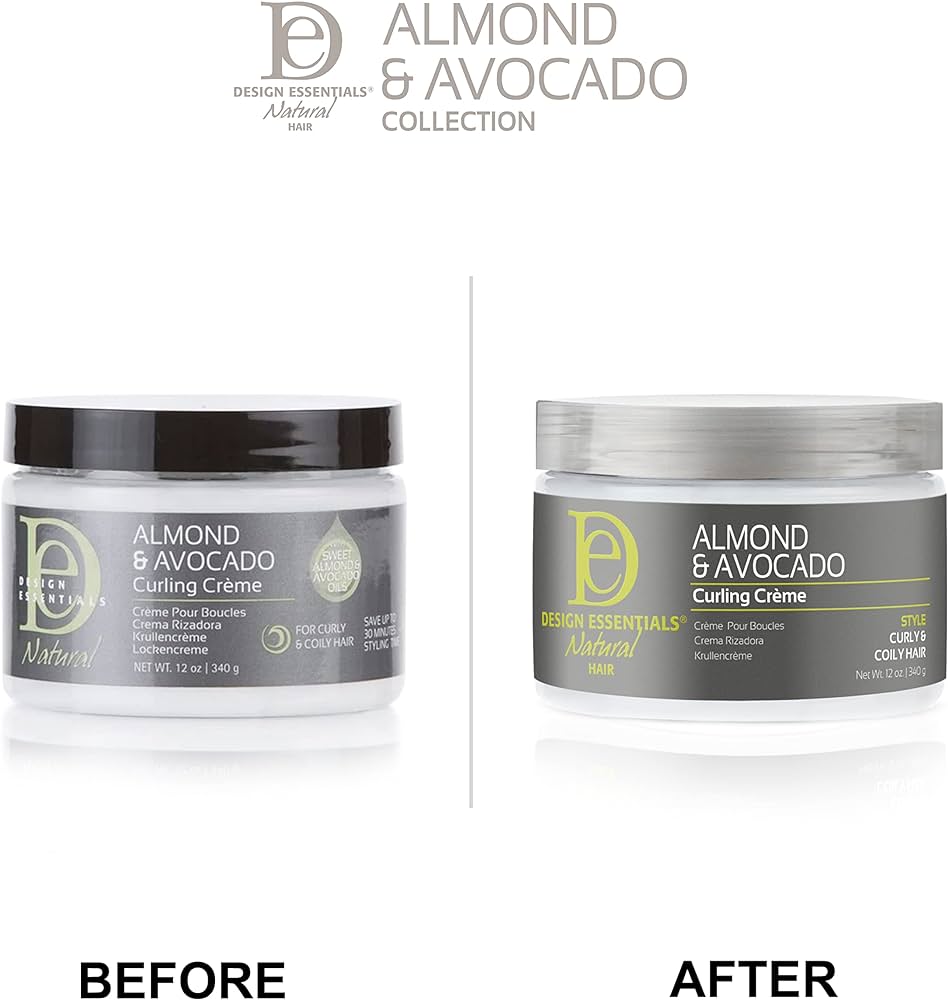 Design Essentials Almond And Avocado Curling Creme 340g